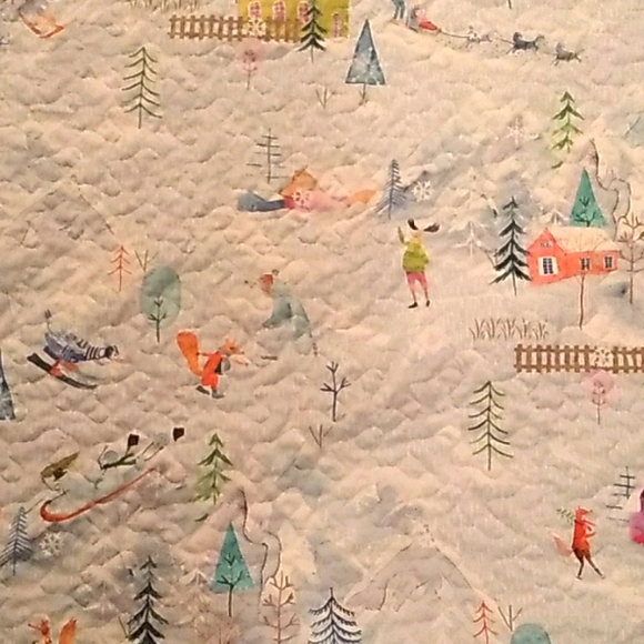🙊  Elise &  James Pillow Village Holiday  Bedding Case ELC 💚🤍💙💕💜💛🧡 - Picture 2 of 16